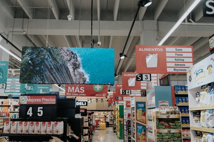 Pantalla LED activa